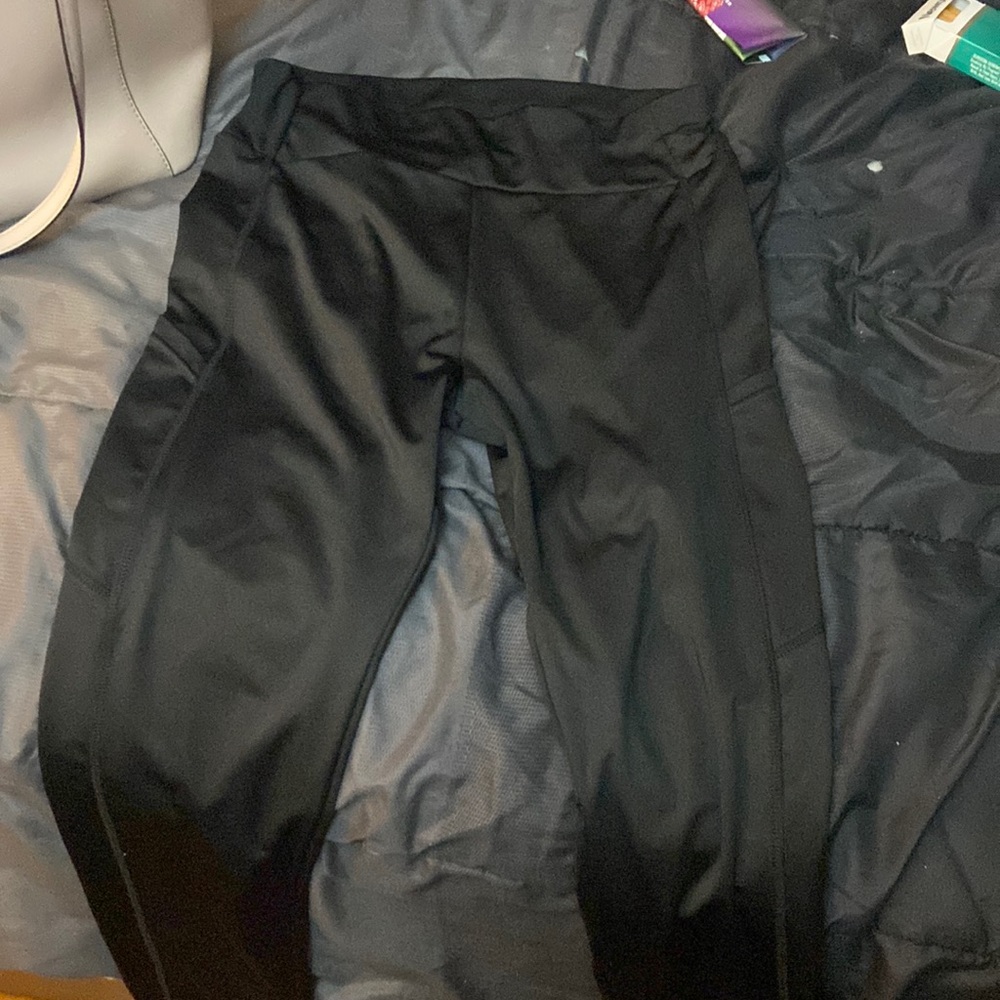 Md black SHEIN leggings wore them once too hot for me